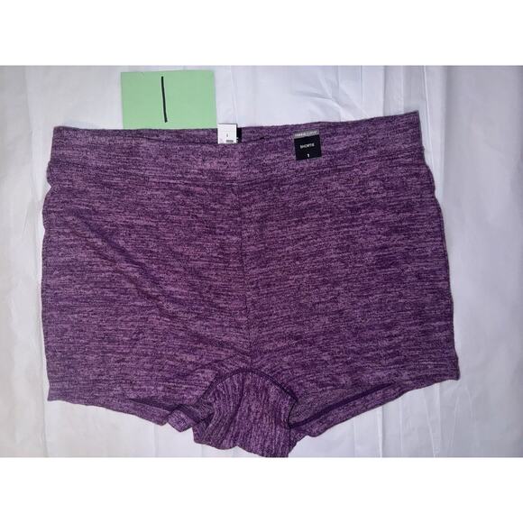 Torrid 1X 1 NWT Shortie High Rise Hacci Violet And Grape Royale - Picture 1 of 1